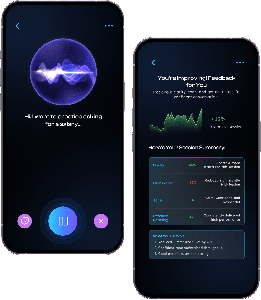 Conversly App Mockup